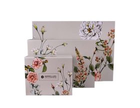 Floral gift boxes